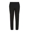 Theory Casual Pants With Waist And Loop Straps In Black