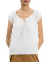 Theory Easy Tie Blouse