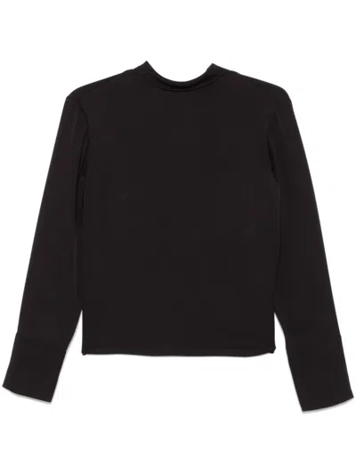 THEORY THEORY TIE-NECK BLOUSE IN SILK GEORGETTE