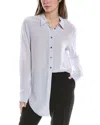 Theory Tie-waist Shirt In White
