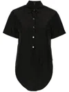 Theory Tied Shirt In 黑色