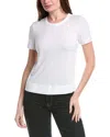 Theory 2 Nebulous Organic Cotton Tiny Tee In White