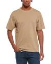 Theory Tinted T-shirt In Brown