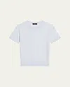 Theory Tiny Tee 2 Nebulous Organic Cotton Top
