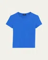 Theory Tiny Tee 2 Nebulous Organic Cotton Top