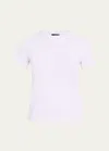 Theory 2 Nebulous Organic Cotton Tiny Tee In White