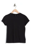 Theory Tiny Tee Atmos Light T-shirt In Black