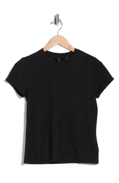 Theory Tiny Tee Atmos Light T-shirt In Black