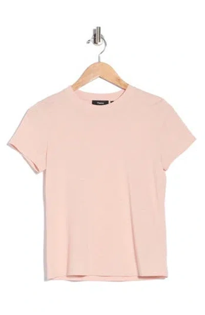 Theory Tiny Tee Atmos Light T-shirt In Pink