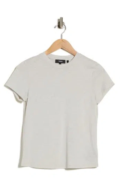 Theory Tiny Tee Atmos Light T-shirt In Gray