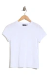 Theory Tiny Tee Atmos Light T-shirt In Black