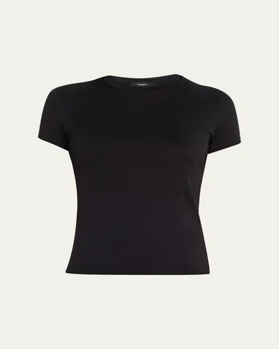 Theory Tiny Tee In Black