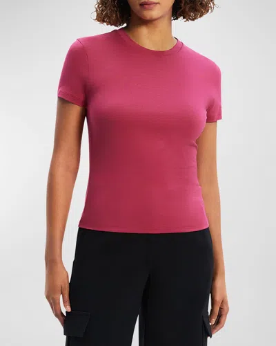 Theory Tiny Tee In Pink