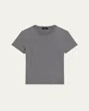 Theory Tiny Tee In Gray