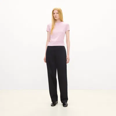 Theory Tiny Tee In Organic Cotton In Pink