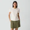 Theory 2 Nebulous Organic Cotton Tiny Tee In Green