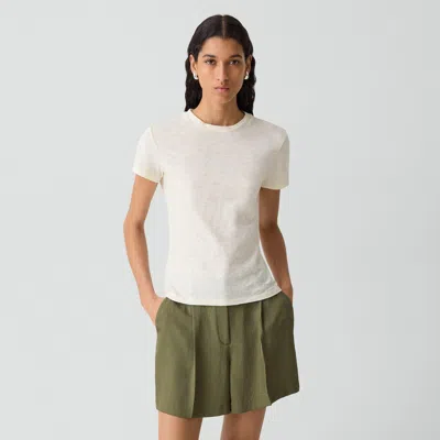 Theory 2 Nebulous Organic Cotton Tiny Tee In Green