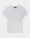 Theory Tiny Tee In Pearl Blue