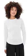Theory Tiny Tee White In White