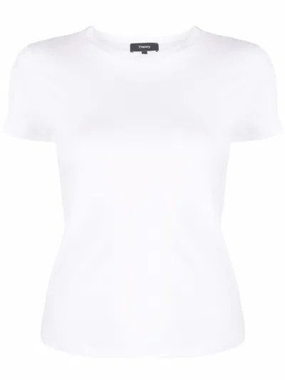 Theory Tiny Tee 2 In White