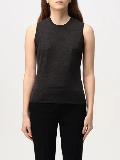 Theory Top  Woman Color Brown