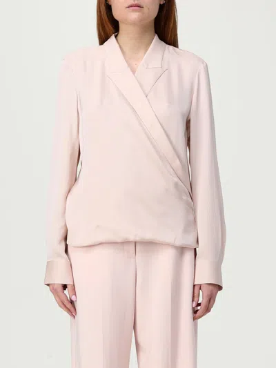 THEORY TOP THEORY WOMAN COLOR PINK,427378010