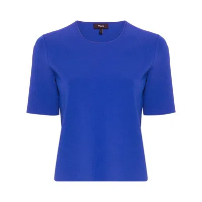 Theory Topwear In Blue