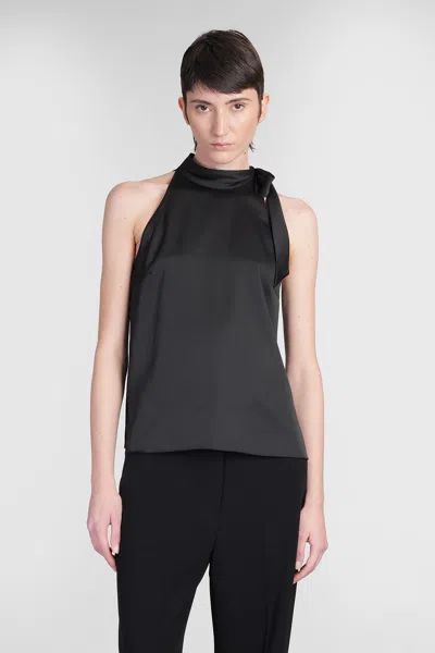 Theory Topwear In Black Polyester