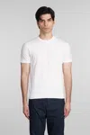 Theory T-shirt In White Viscose In White