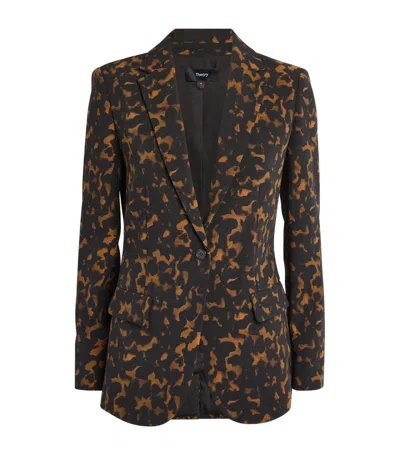 THEORY TORTOISESHELL BLAZER