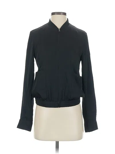 Pre-owned Theory Track Jacket In Black