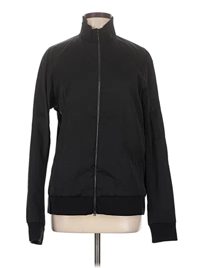 Pre-owned Theory Track Jacket In Black