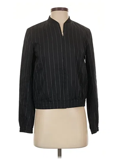 Pre-owned Theory Track Jacket In Black