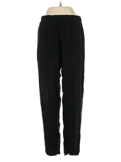 Pre-owned Theory Track Pants In Black