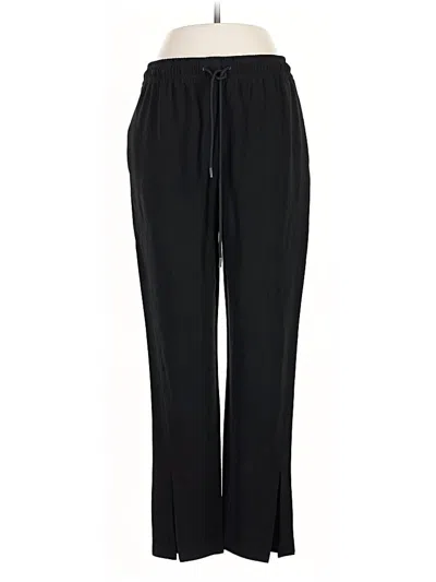 Pre-owned Theory Track Pants In Black