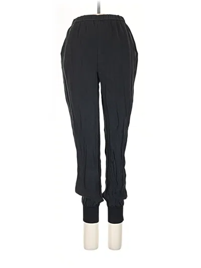 Pre-owned Theory Track Pants In Black