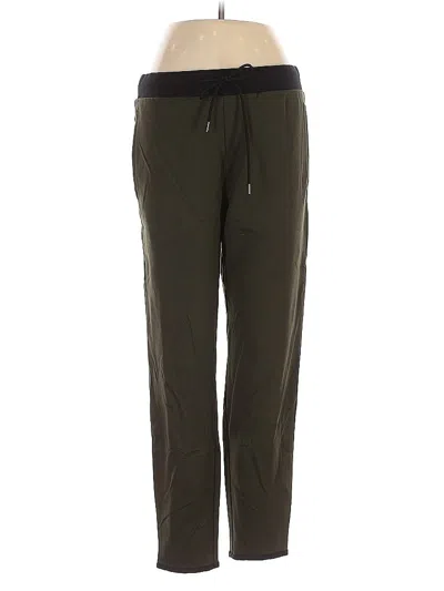 Pre-owned Theory Track Pants In Green