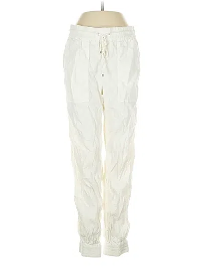 Pre-owned Theory Track Pants In White