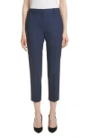 Theory Treeca 2 Crop Suit Pants In Blue