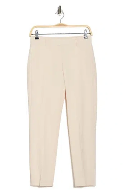 Theory Classic Straight Pull-on Pant In Admiral Crepe In Neutral