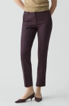 Theory Treeca 2 Crop Suit Pants In Brown