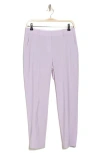 Theory Treeca 2 Good Wool Crop Suit Pants In Lilac Sky