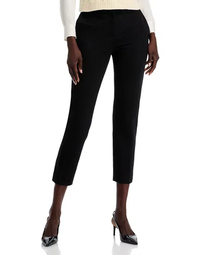THEORY TREECA 2 SMOOTH CROPPED TROUSERS