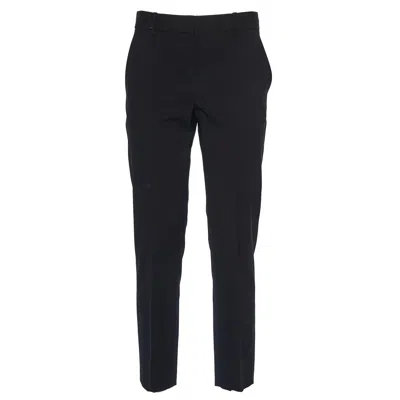 Theory Treeca 2 Traceable Good Wool Trousers In Blue