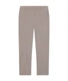 Theory Treeca Casual Pants In Gray