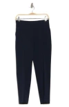 Theory Treeca Crop Pull-on Pants In Blue