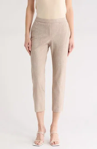 Theory Treeca Crop Pull-on Pants In Neutral