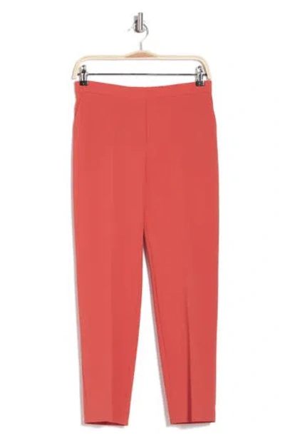 Theory Treeca Crop Pull-on Pants In Poppy