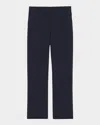 Theory Treeca Cropped Pull-on Pants