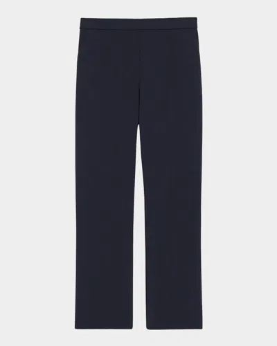 Theory Treeca Cropped Pull-on Pants